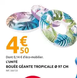 Mr Bricolage BOUÉE GÉANTE TROPICALE Ø 97 CM offre