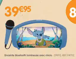 b&m Disney Enceinte bluetooth lumineuse avec micro offre