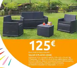 Mr Bricolage Salon 4 places come offre