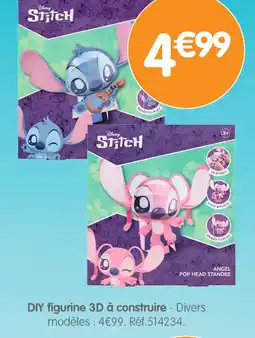 b&m Disney DIY figurine 3D à construire offre