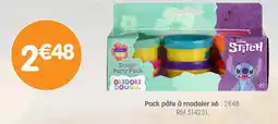 b&m Disney Pack pâte à modeler x6 offre