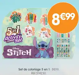 b&m Disney Set de coloriage 5 en 1 offre