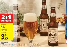 Cora x Carrefour ASAHI Bière Blonde offre