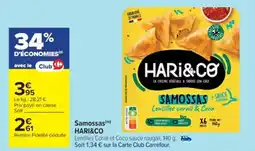 Cora x Carrefour HARI&CO Samossas offre