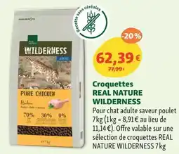 Maxi Zoo Real nature - croquettes wilderness offre