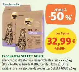 Maxi Zoo Select gold - croquettes offre