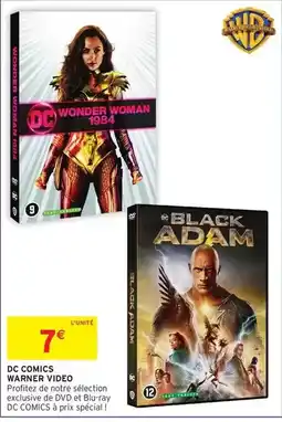 Intermarché Hyper Adam - dc comics warner video offre