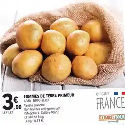 E.Leclerc E.leclerc - pommes de terre primeur offre