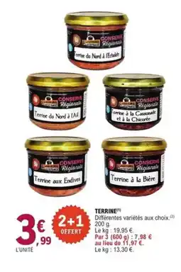 E.Leclerc Terrine offre