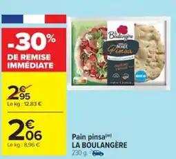 Cora x Carrefour LA BOULANGÈRE Pain pinsam offre