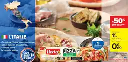 Cora x Carrefour HERTA Pâte à pizza offre