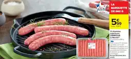 Cora x Carrefour 12 chipolatas supérieures carrefour le marché offre