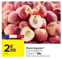 Cora x Carrefour Pêche blanche offre