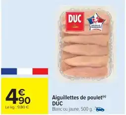 Cora x Carrefour DUC Aiguillettes de poulet offre