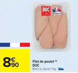 Cora x Carrefour DUC Filet de poulet offre