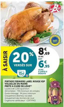 Hyper U Sens dessus dessous - vin de france vdf rouge offre