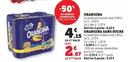 Hyper U Orangina - sans sucre offre