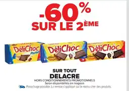 Cora x Carrefour DELACRE Sur tout offre