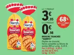 E.Leclerc Harry's - brioche tranchee offre