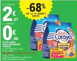 E.Leclerc Coraya - petits sauce mayonnaise offre