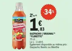 E.Leclerc Florette - gazpacho l'original offre