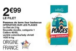 Monoprix Pommes de terre four barbecue offre