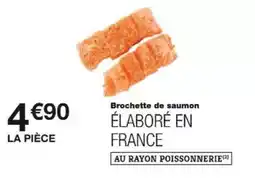 Monoprix Brochette de saumon offre