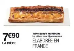 Monoprix Tarte bande multifruits offre