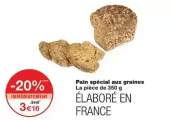 Monoprix Pain spécial aux graines offre