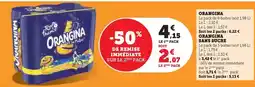 Super U Orangina - le pack de 6 boîtes offre