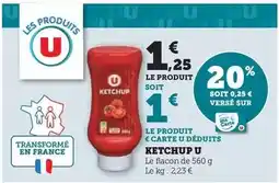 Super U U - ketchup offre