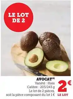 Super U Avocat offre