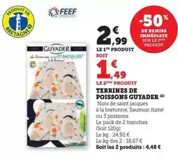 Super U Guyader - terrines de poissons offre