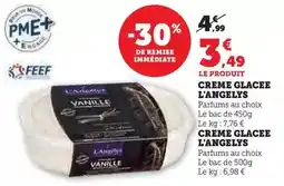 Super U L'angélys - creme glacee offre