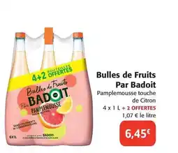 Colruyt Badoit - bulles de fruits par offre
