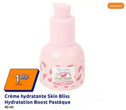 Action Crème hydratante skin bliss hydratation boost pastèque offre