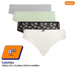 Action Culottes offre