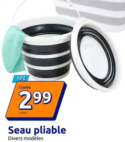 Action Seau pliable offre
