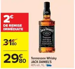 Cora x Carrefour JACK DANIELS Tennessee Whisky offre