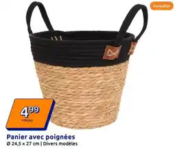 Action Panier avec poignées offre