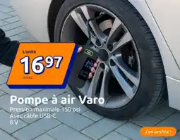 Action Pompe à air varo offre