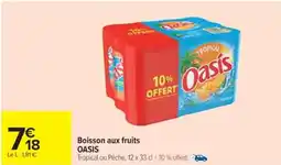 Cora x Carrefour OASIS Boisson aux fruits offre