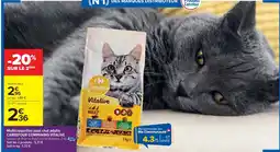 Cora x Carrefour VITALIVE Multicroquettes pour chat adulte carrefour companino offre