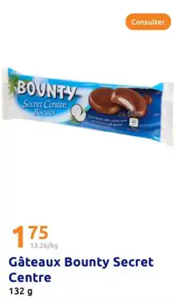 Action Gâteaux bounty secret offre