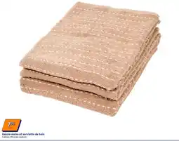 Action Essuie mains et serviette de bain offre