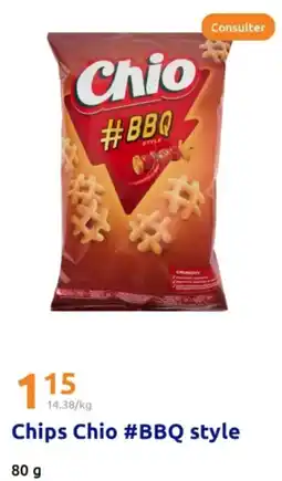 Action Chips chio bbq style offre
