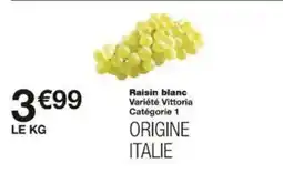 Monoprix Raisin blanc offre
