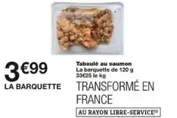 Monoprix Taboulé au saumon offre