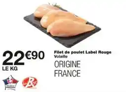 Monoprix Filet de poulet label rouge offre