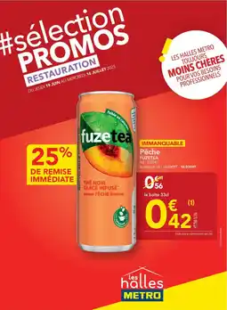 METRO FUZETEA Pêche offre